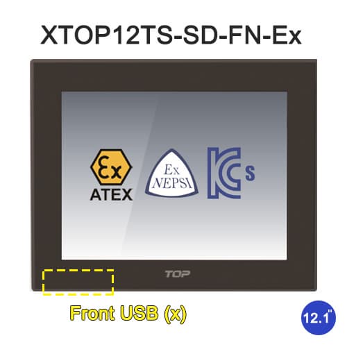 _M2I Corporation_ XTOP12TS_SD_FN_Ex HMI TOUCH PANEL TOP TOPR